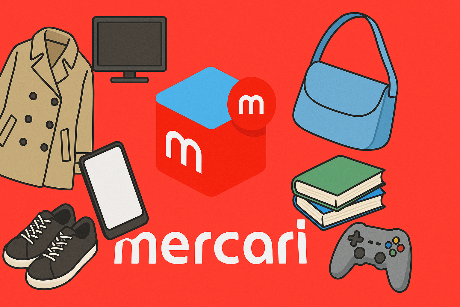 ゆうゆうメルカリ便のローソンでの伝票貼り方ガイド