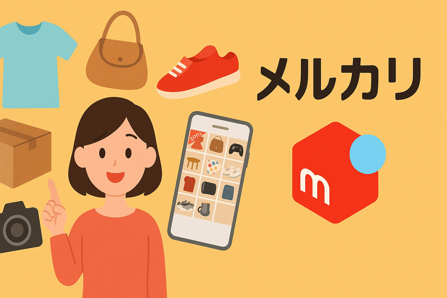 メルカリで服が3センチ以上あるときの発送方法まとめ