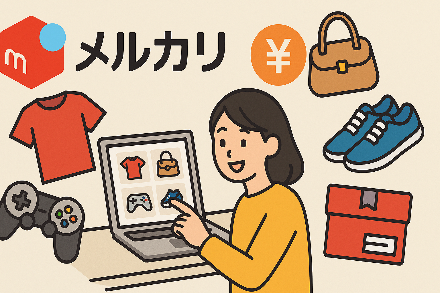 メルカリのウェブ版からアプリに飛んでしまう原因と防止策