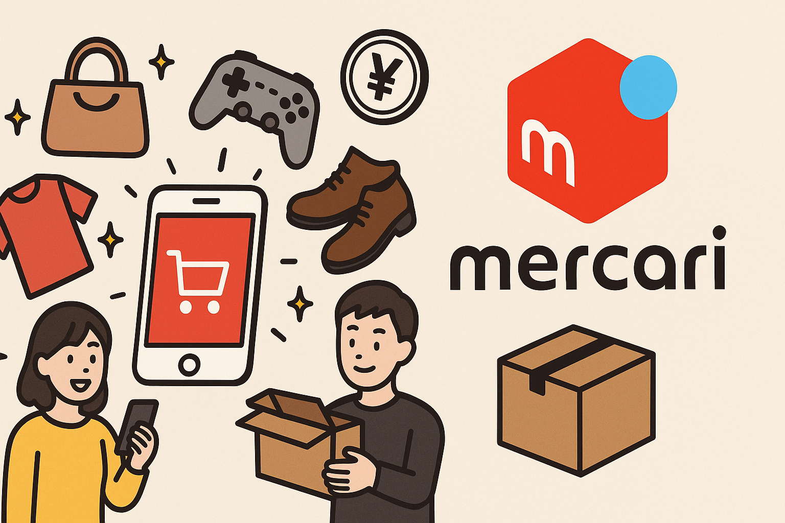 メルカリ初めての出品の仕方と準備すべきこと