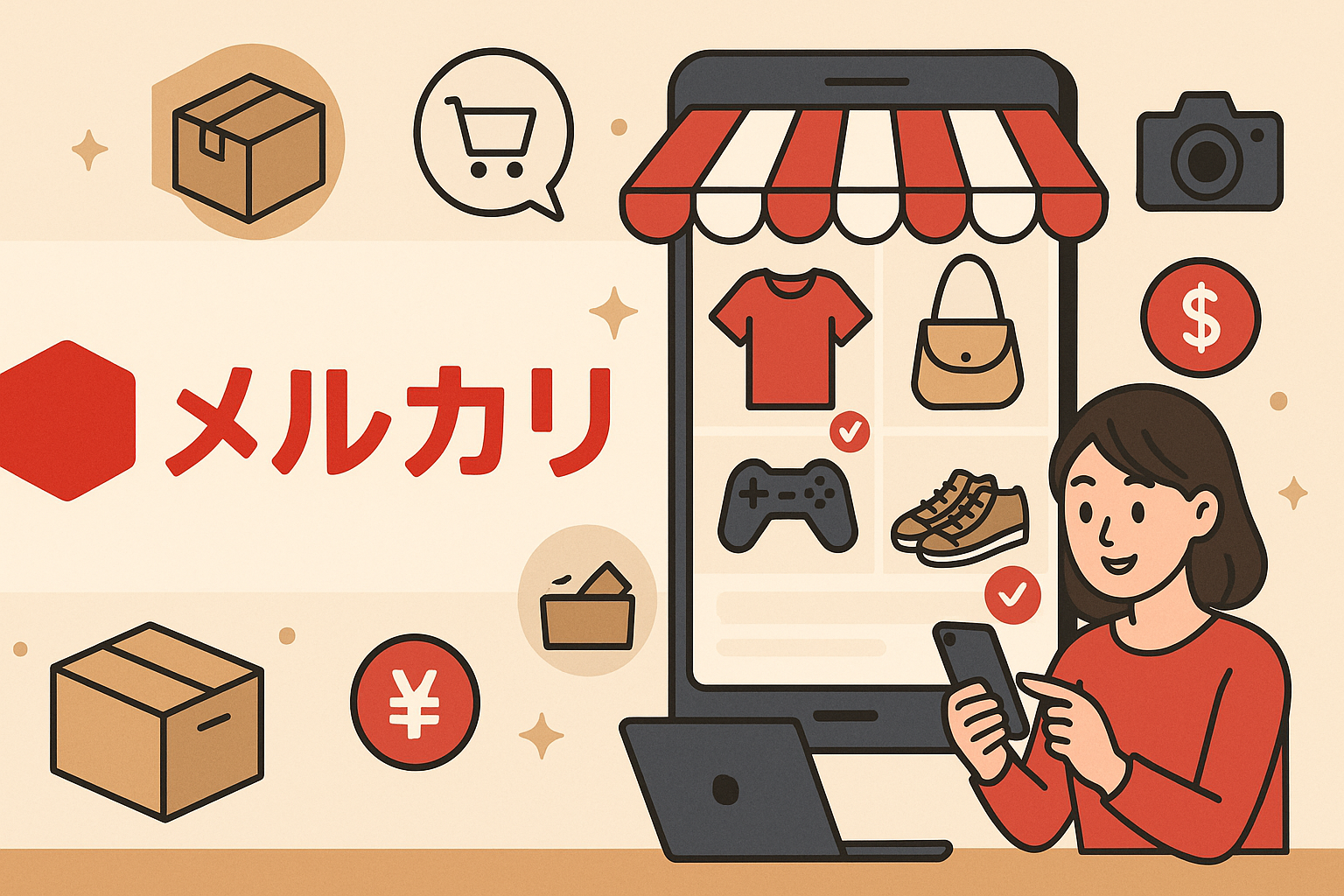 メルカリで「返信ありがとうございます」に続く適切なコメント例