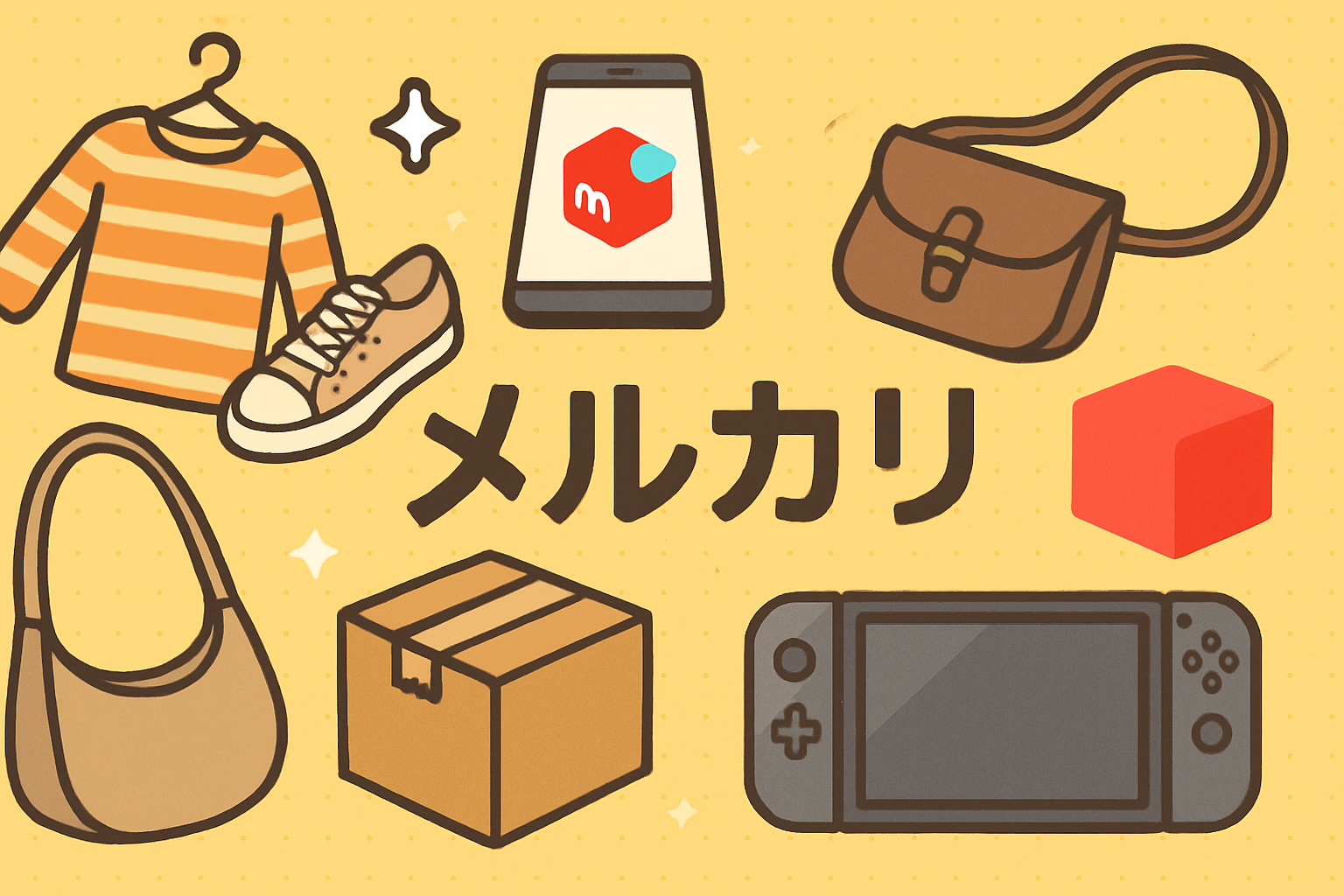 メルカリで大きい荷物を送るときダンボールがない場合の対処法