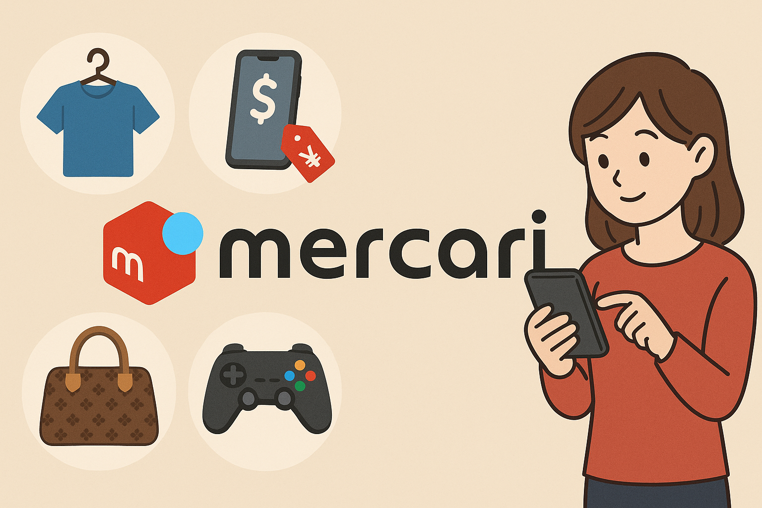 メルカリで購入後に出品者が送るコメント例文とマナー