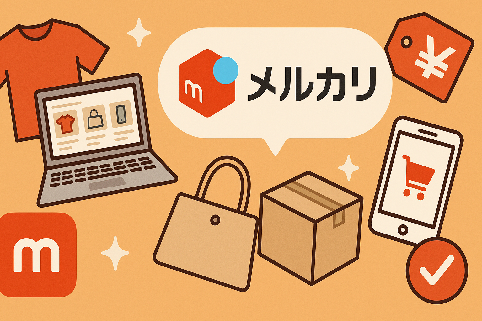 メルカリで特定の人にだけコメント返信する方法