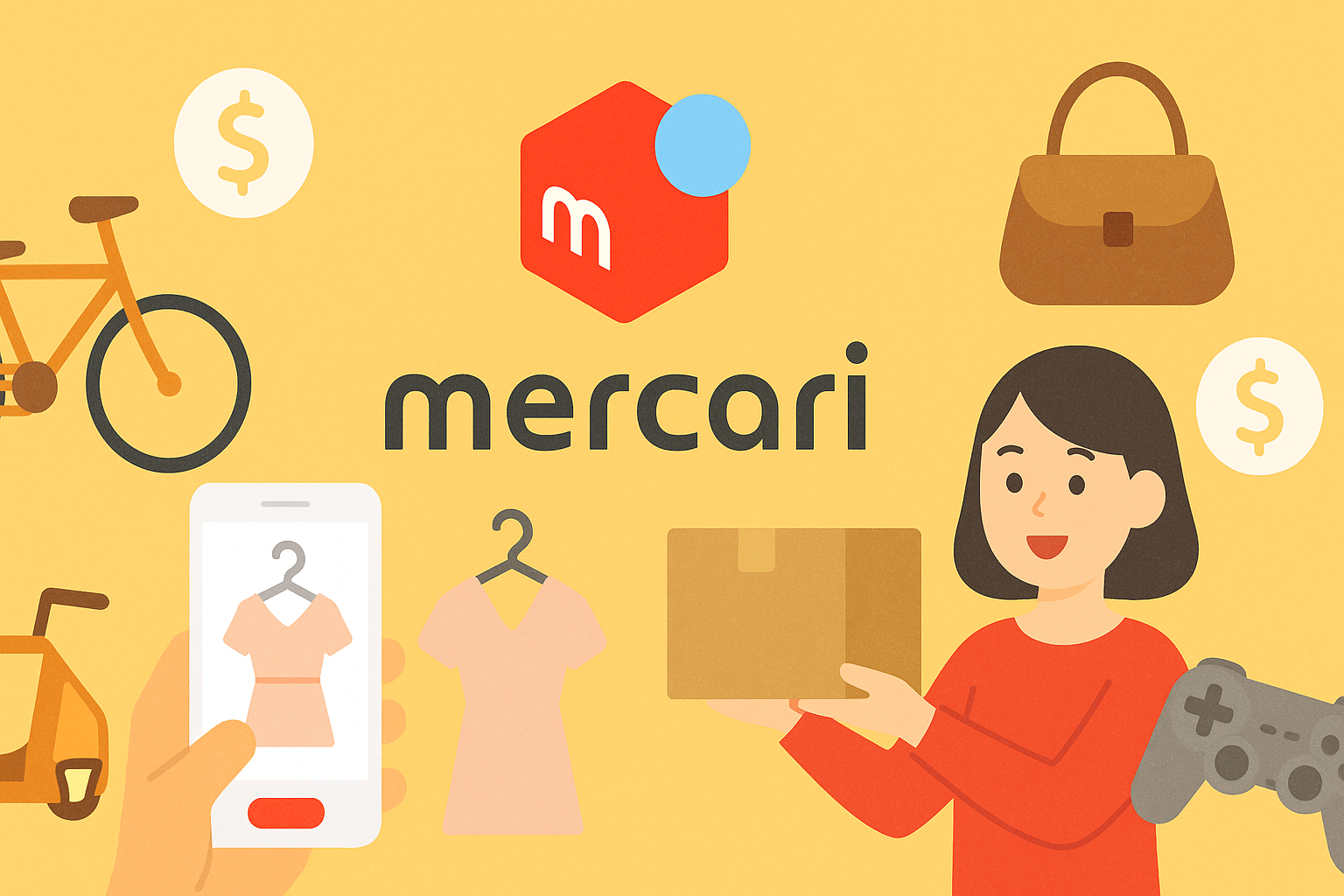 メルカリの仕組みを売る側の視点で分かりやすく解説