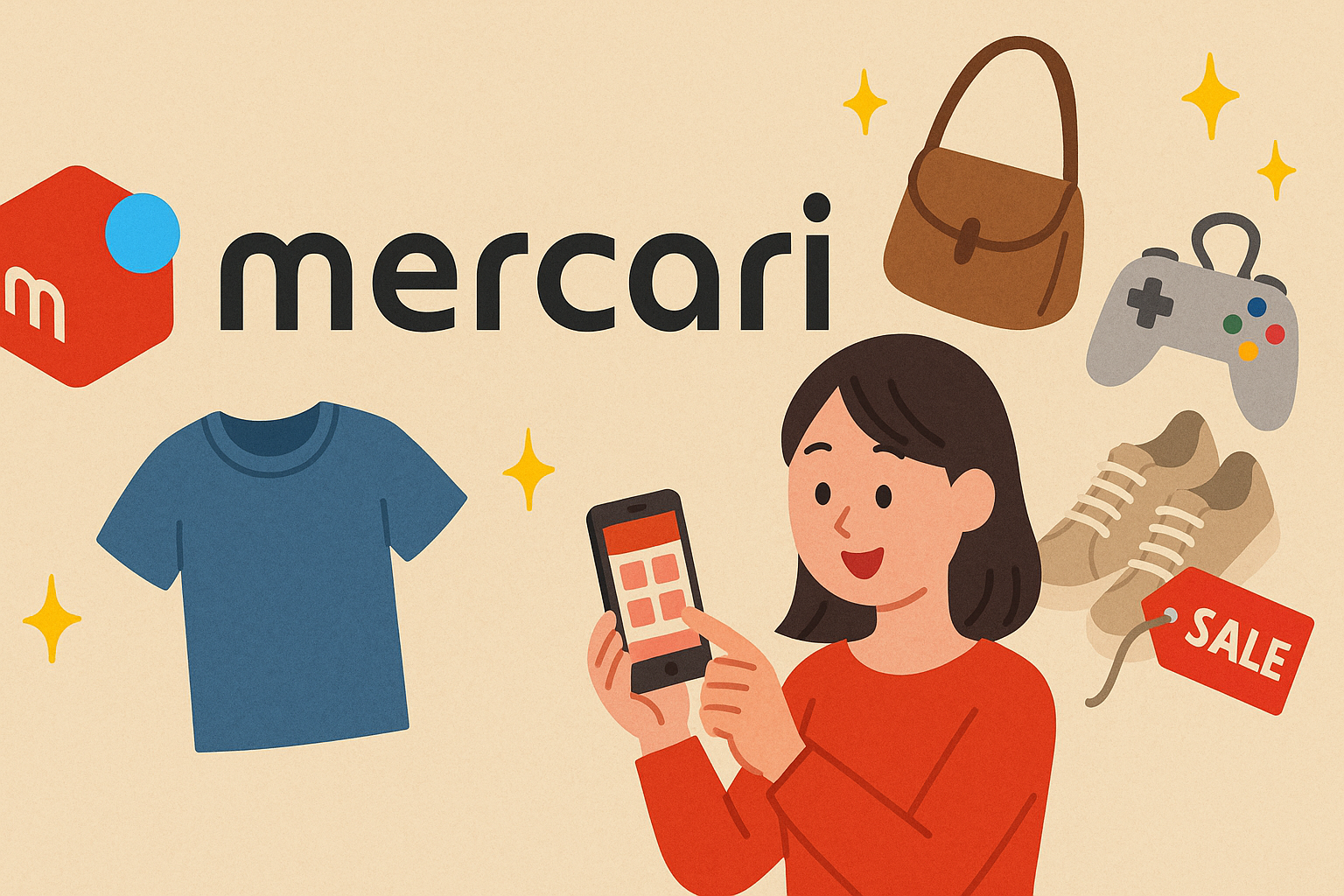 メルカリまとめ買い時のコメント返信例文と注意点