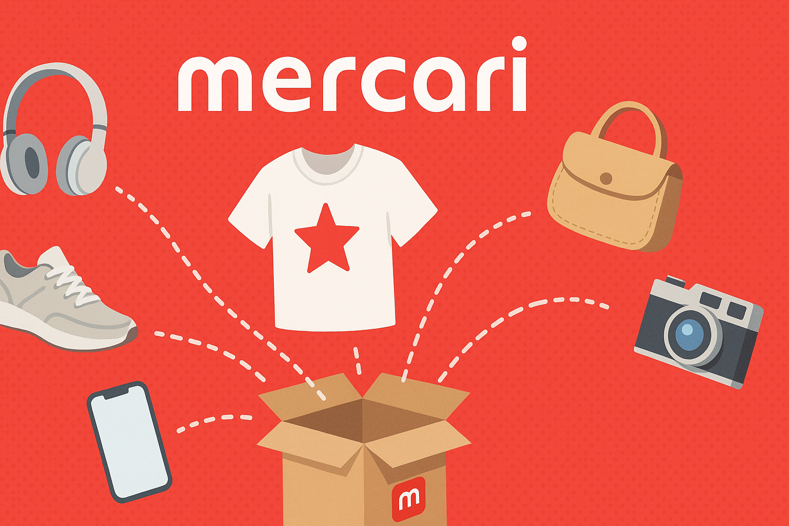 メルカリで初めて売る人のための出品から発送までの手順