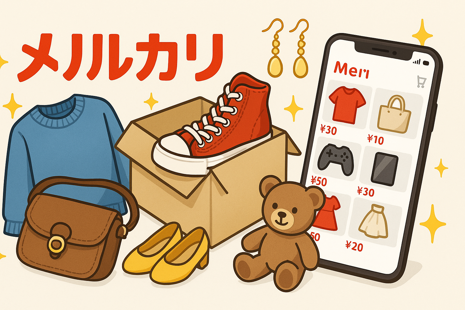 メルカリで購入後に同梱したいときの連絡方法と注意点